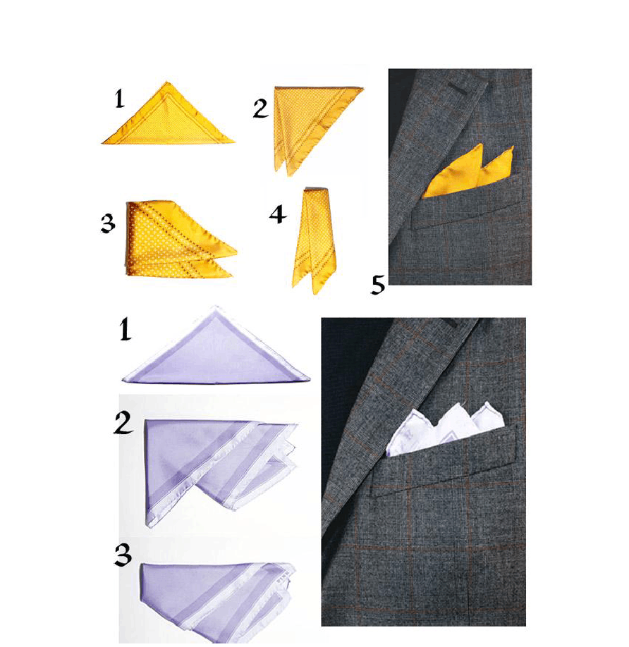 How to fold your pocket square